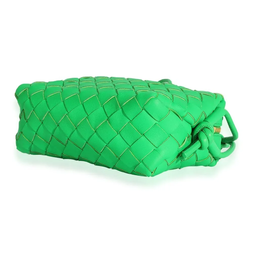 Bottega Veneta Parakeet Intrecciato Leather Mini Loop - Picture 7 of 8